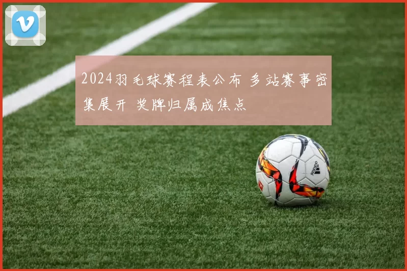 2024羽毛球赛程表公布 多站赛事密集展开 奖牌归属成焦点